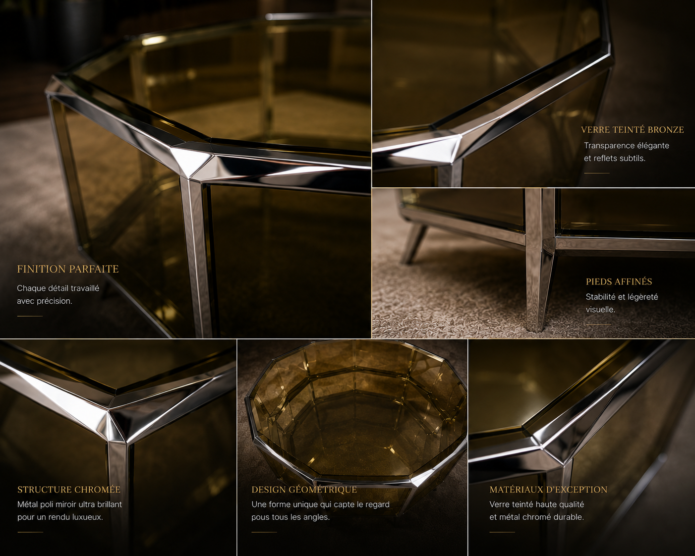 Facette — Table basse édition limitée